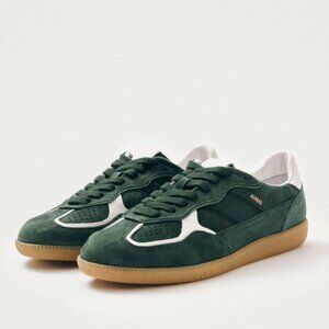 Aloha Green Leather Sneakers